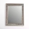 Kirklands Home Luxe Silver Antique Frame Wall Mirror, 43 in.