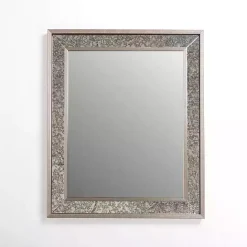 Kirklands Home Luxe Silver Antique Frame Wall Mirror, 43 in.