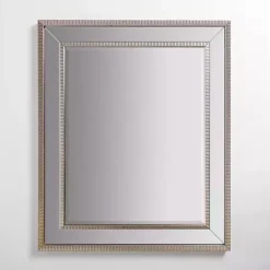 Kirklands Home Luxe Silver Wall Mirror, 35 in.