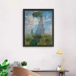 Kirklands Home Madame Monet and Her Son Framed Canvas Art Print