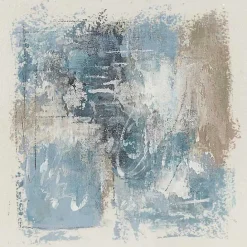 Hot Kirklands Home Madison Park Blue Abstract Framed Art Print