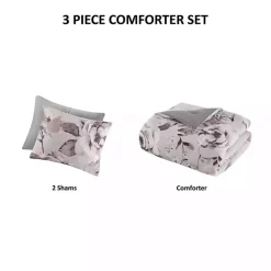 Outlet Kirklands Home Madison Park Penny 3-pc. Full/Queen Comforter Set Purple