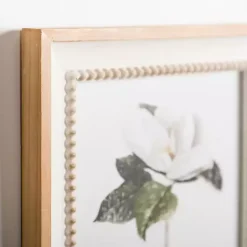 Discount Kirklands Home Magnolia Beaded Framed Art Print