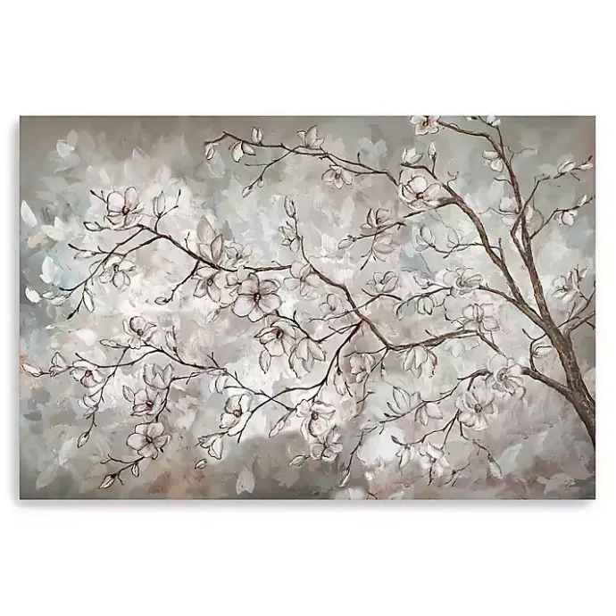 Discount Kirklands Home Magnolia Branches Landscape Canvas Art Print Tan