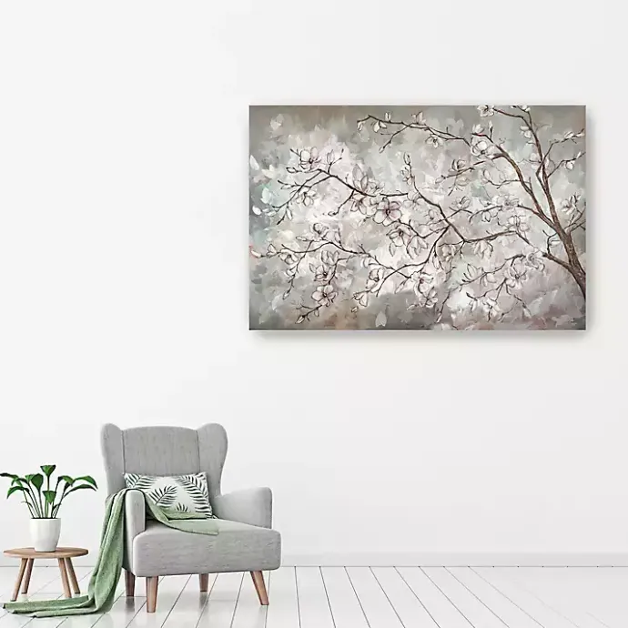 Discount Kirklands Home Magnolia Branches Landscape Canvas Art Print Tan