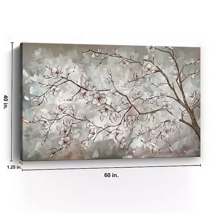 Discount Kirklands Home Magnolia Branches Landscape Canvas Art Print Tan