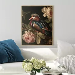 Online Kirklands Home Mallard Floral Dutch Framed Canvas Art Print
