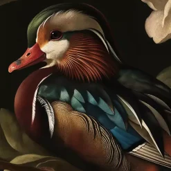Online Kirklands Home Mallard Floral Dutch Framed Canvas Art Print