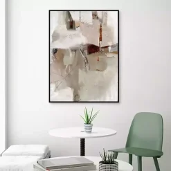 Best Kirklands Home Manifestation Framed Canvas Art Print Gray