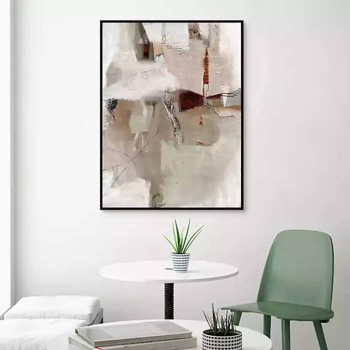 Best Kirklands Home Manifestation Framed Canvas Art Print Gray