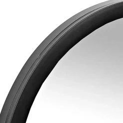 Kirklands Home Maria Metal Arch Full Length Mirror Black