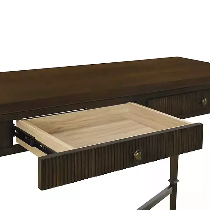 Kirklands Home Martha Stewart Console Table Brown