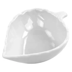 Best Kirklands Home Martha Stewart Ceramic Leaf Dishes, Set of 4 White