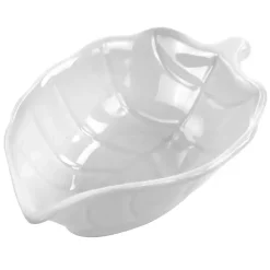 Best Kirklands Home Martha Stewart Ceramic Leaf Dishes, Set of 4 White