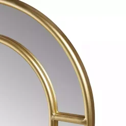 Online Kirklands Home Martha Stewart Gold Paned Arch Wall Mirror