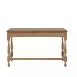Hot Kirklands Home Martha Stewart Natural Wood Turned Legs Desk