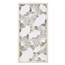Discount Kirklands Home Martha Stewart Rice Paper Ginkgo Leaf Wall Plaque White