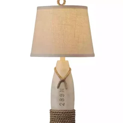 Best Kirklands Home Martha's Vineyard White Buoy Table Lamp