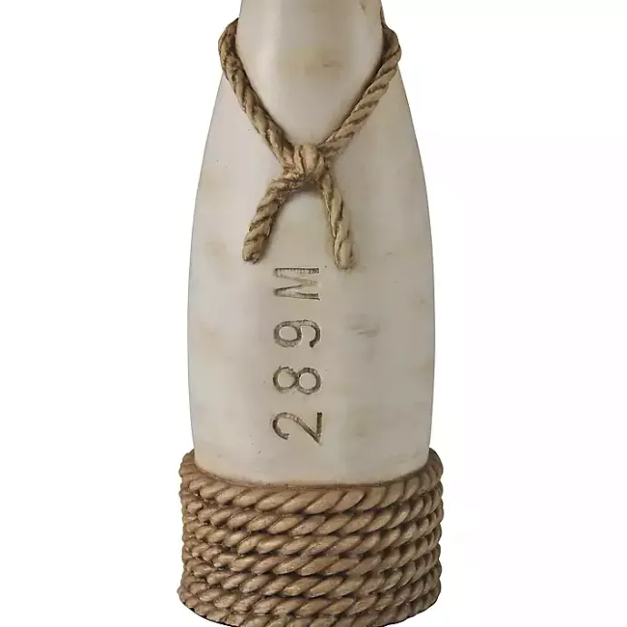 Best Kirklands Home Martha's Vineyard White Buoy Table Lamp
