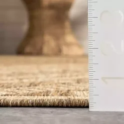 Online Kirklands Home Marti Banded Lines Outdoor Rug, 8x10 Tan