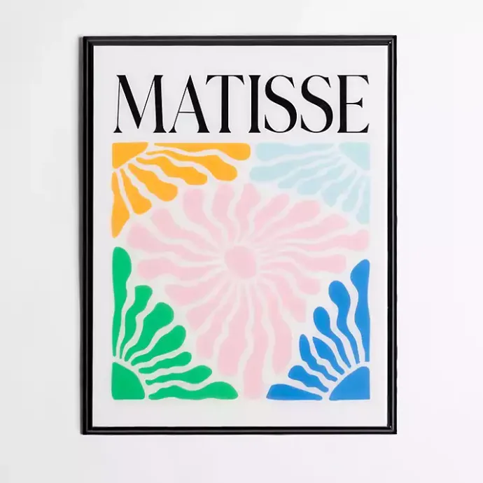 Sale Kirklands Home Matisse Colorful Floral Wall Plaque Multi