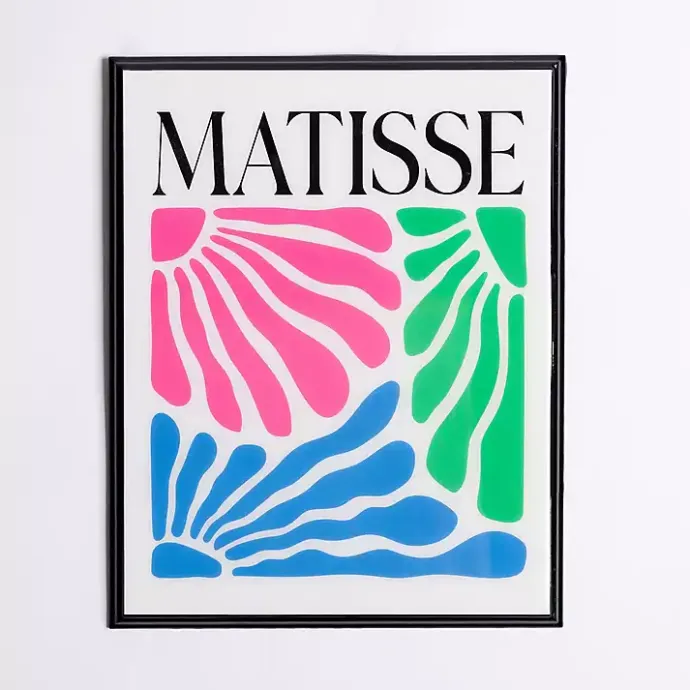 Clearance Kirklands Home Matisse Tricolor Floral Wall Plaque Multi