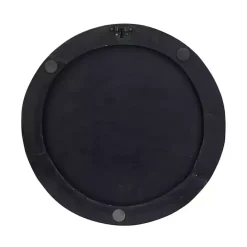 Hot Kirklands Home Matte Ribbed Sunburst Wall Plates, Set of 3 Black