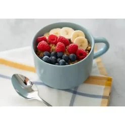 Outlet Kirklands Home Matte Mineral Kera 16-pc. Dinnerware Set Blue