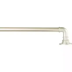 Sale Kirklands Home Matte Silver Hyde Wrap Around Curtain Rod, 120 in.