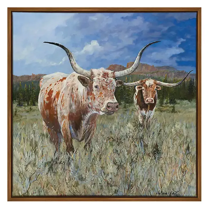 Kirklands Home Mavericks Framed Canvas Art Print