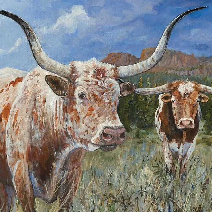 Kirklands Home Mavericks Framed Canvas Art Print