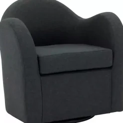 Online Kirklands Home Max Swivel Club Accent Chair Gray