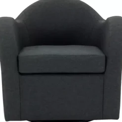 Online Kirklands Home Max Swivel Club Accent Chair Gray