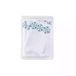 Discount Kirklands Home Medallion Hem Microfiber 4-pc. Full Sheet Set