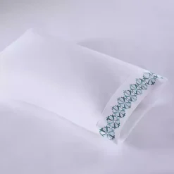 Discount Kirklands Home Medallion Hem Microfiber 4-pc. Full Sheet Set