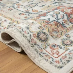 Online Kirklands Home Medallion Ivory Rust Area Rug, 3x6