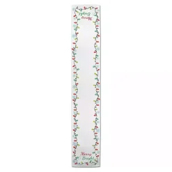 Sale Kirklands Home Merry and Bright with Lights Table Runner, 90 in. Multi