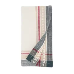 New Kirklands Home Merry Pines Cotton Napkins, Set of 4