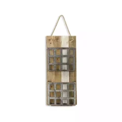 Best Kirklands Home Metal and Wood 2-Tier Mail Holder Wall Plaque