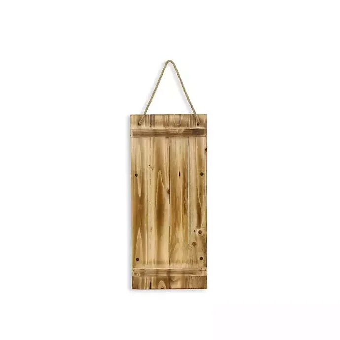 Best Kirklands Home Metal and Wood 2-Tier Mail Holder Wall Plaque