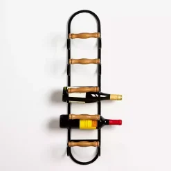 New Kirklands Home Metal and Wood Tiered Multi-Use Wall Rack