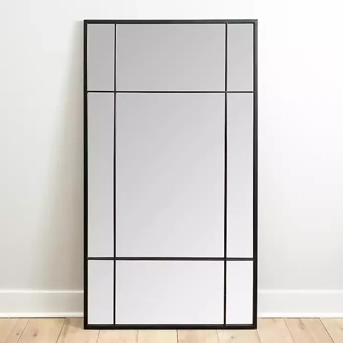 Clearance Kirklands Home Metal Paned Camden Leaner Mirror