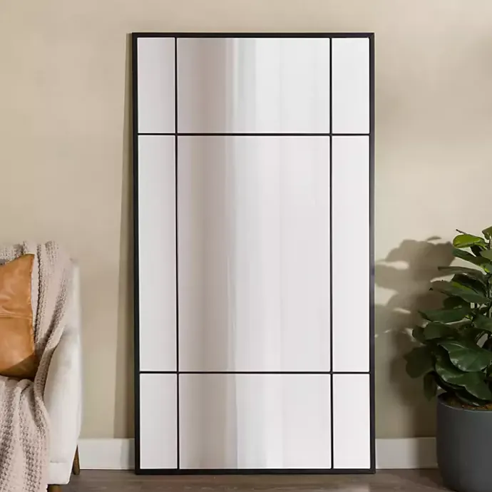 Clearance Kirklands Home Metal Paned Camden Leaner Mirror