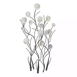 Sale Kirklands Home Metal Peony Shell Wall Plaque