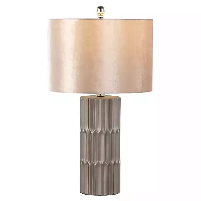 Discount Kirklands Home Metallic and Champagne Tanya Table Lamp Brown