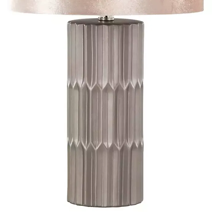 Discount Kirklands Home Metallic and Champagne Tanya Table Lamp Brown