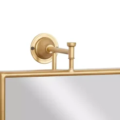 Discount Kirklands Home Metallic Metal Frame Wall Mirror Gold