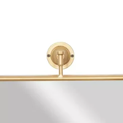 Discount Kirklands Home Metallic Metal Frame Wall Mirror Gold