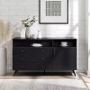 Best Kirklands Home Midnight Mid-Century Modern Sideboard