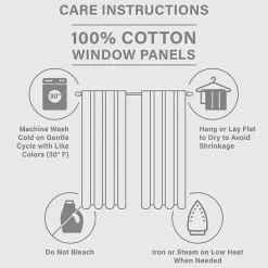 Online Kirklands Home Mila Horizontal Stripe Curtain Panel, 84 in. Blue